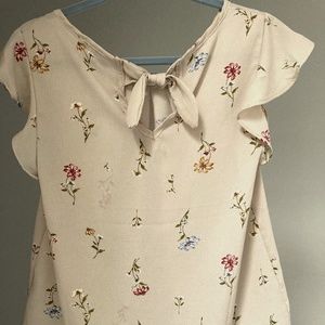 Roolee Iris Floral Blouse Women's Medium